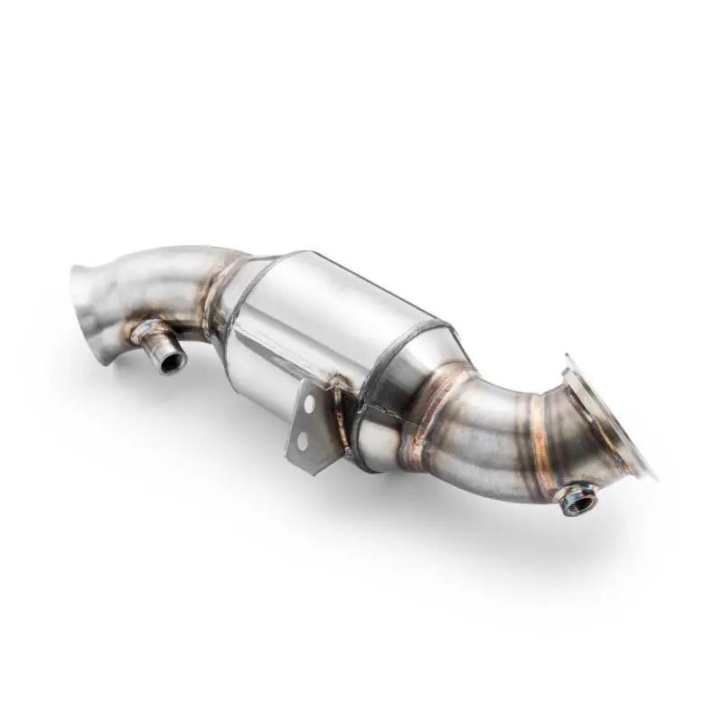 Turbologic Downpipe Passend Für Mercedes-Benz W205 C200 2.0 Turbo + Katalysator 2