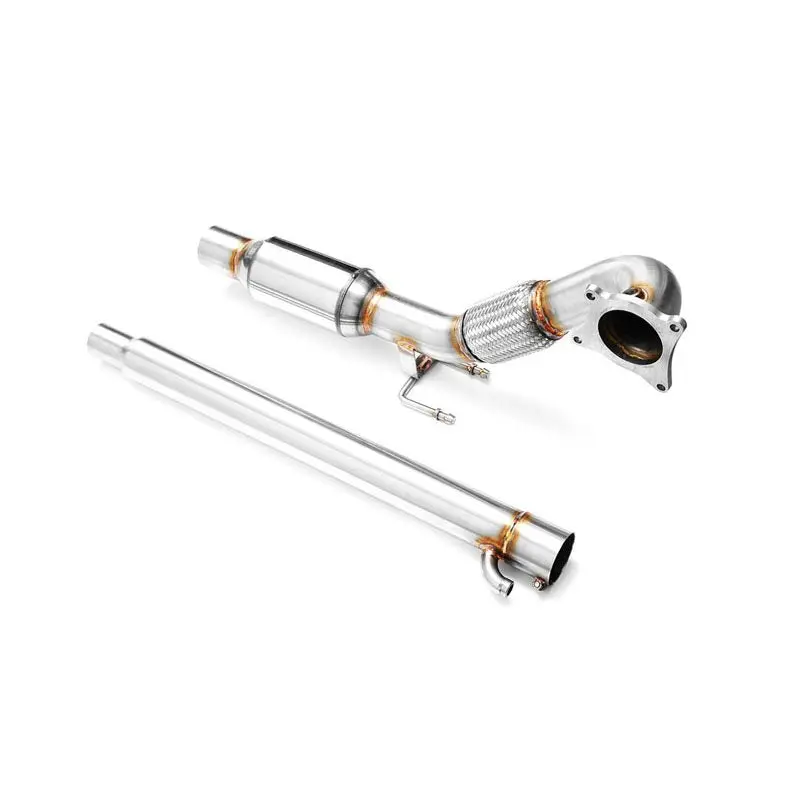 Turbologic Downpipe Passend Für Seat Leon Fr, Cupra Mk2 2.0 Tsi + Katalysator 2