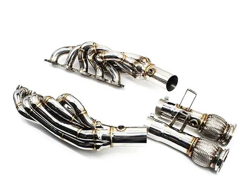 Turbologic Edelstahl Auspuffkrümmer Passend Für Lamborghini Gallardo 5.2L V10 1