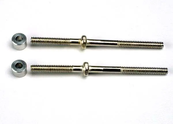 Turnbuckles (54Mm) (2)/ 3X6x4mm Aluminum Spacers (Rear Camber Links) 1