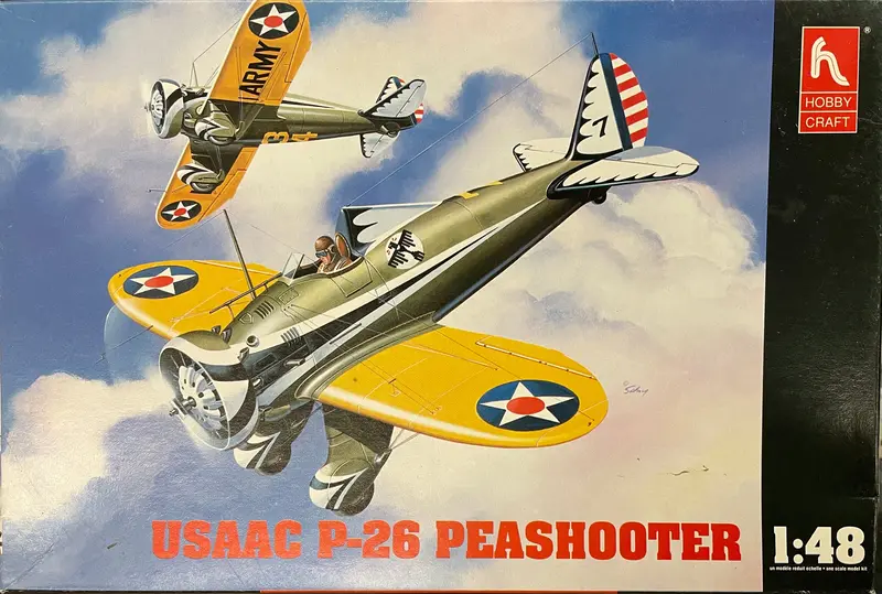Usaac P-26 Peashooter - 1/48Th Scale 1