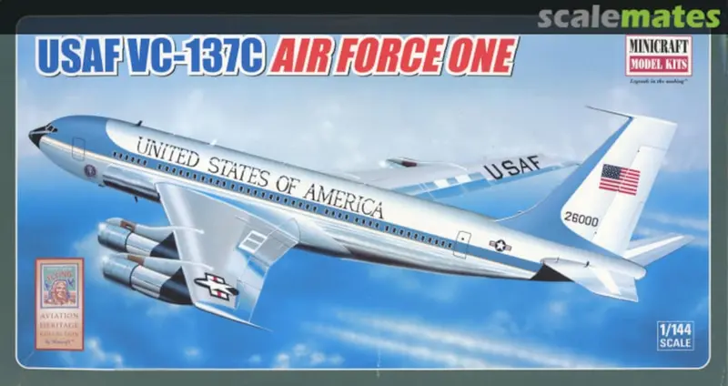 Usaf Vc-137C Air Force One- 1/144 Scale 1