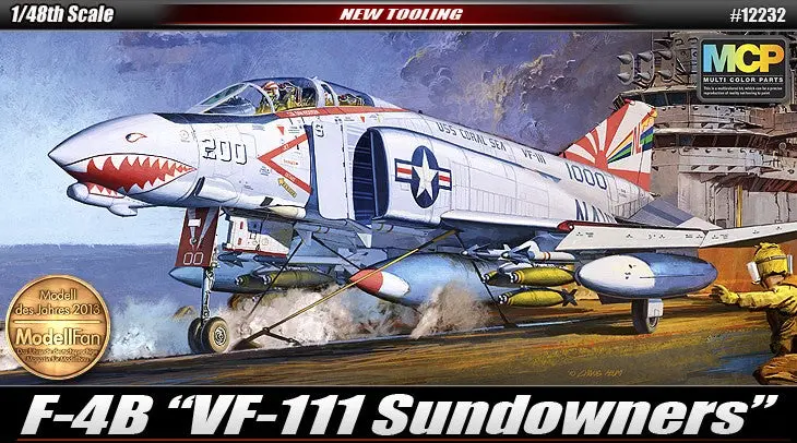 Usn F-4B "Vf-111 Sundowners" 1/48 Scale 1