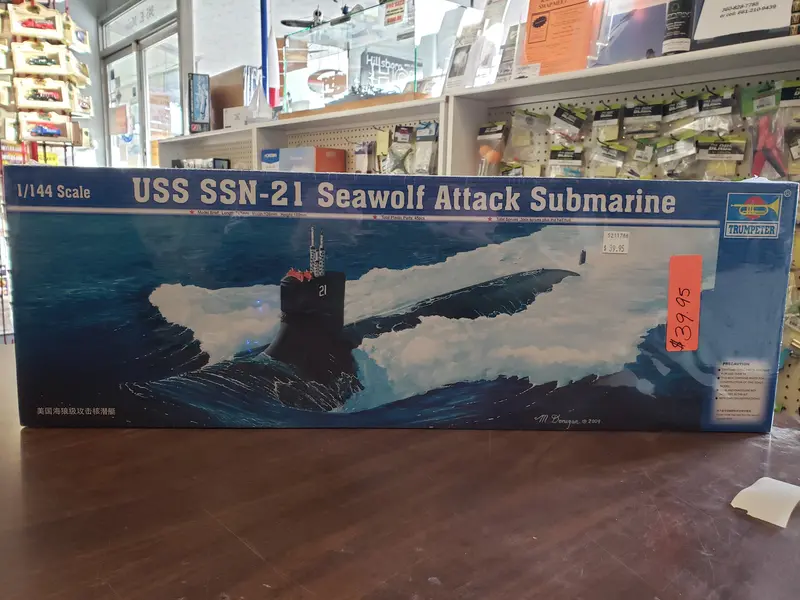 Uss Ssn-21 Seawolf Attack Submarine 1