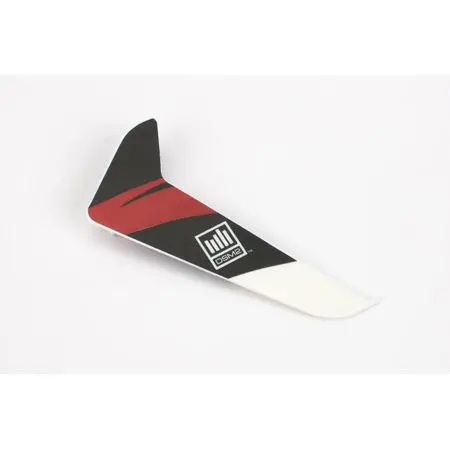Vertical Fin With Red Decal: 120Sr 1