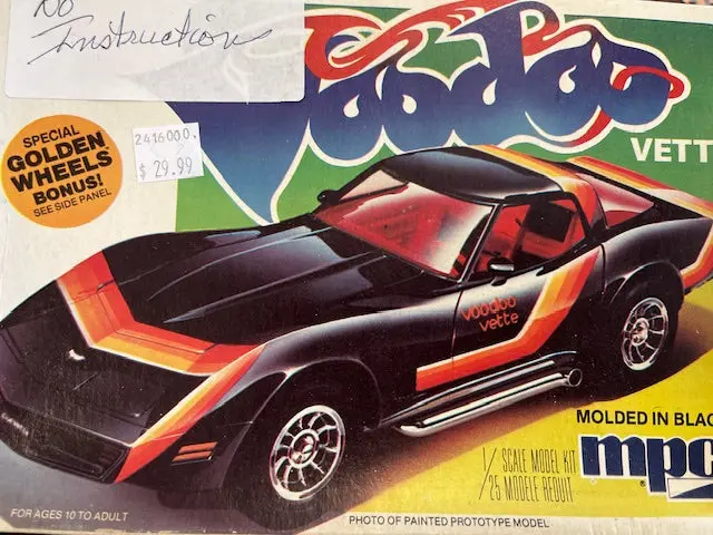 Voodoo Vette- 1/25 Scale (No Instructions) 1