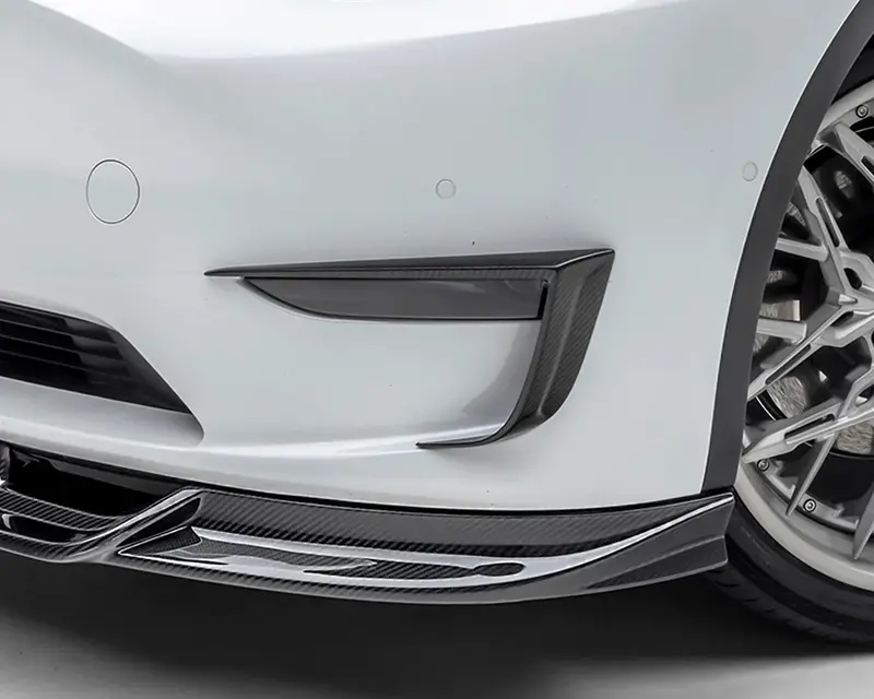 Vorsteiner Vordere Carbon Stoßstangenverbreiterungen Passend Für Tesla Model Y 1