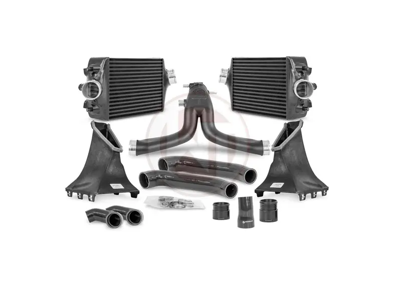 Wagner Tuning Comp. Paket Ladeluftkühler Kit / Y-Rohr Passend Für Porsche 991 Turbo (S) 1