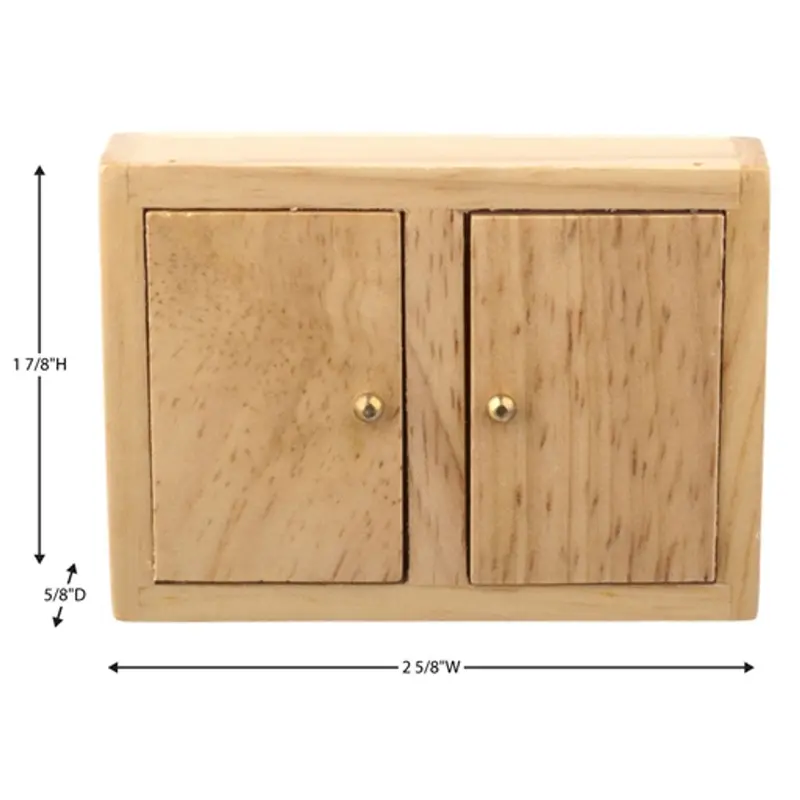 Wall Cabinet, Oak 1