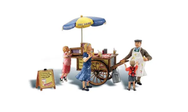Wally's Wiener Wagon - Ho Scale 1