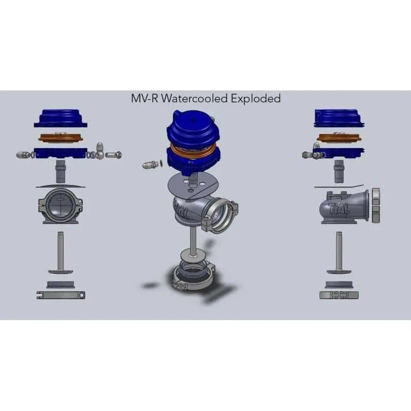 Wastegate Tial Mv-R, Diverse Farben 5