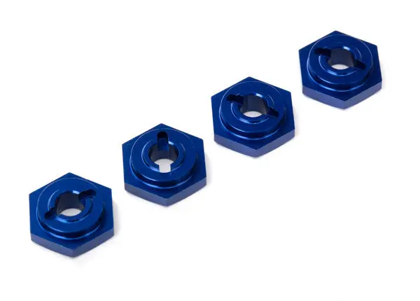 Wheel Hubs Hex Aluminum Blue 1