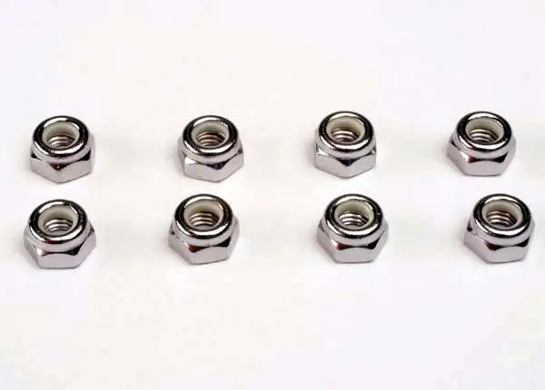 Wheel Nuts 6Mm Nylon Locking (8) 1