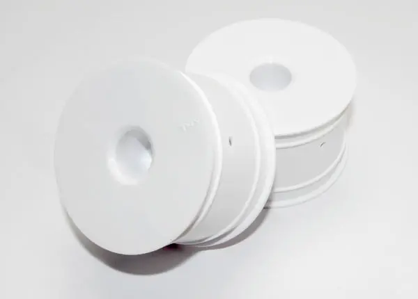 Wheels Dished 2.2 White (2) 1