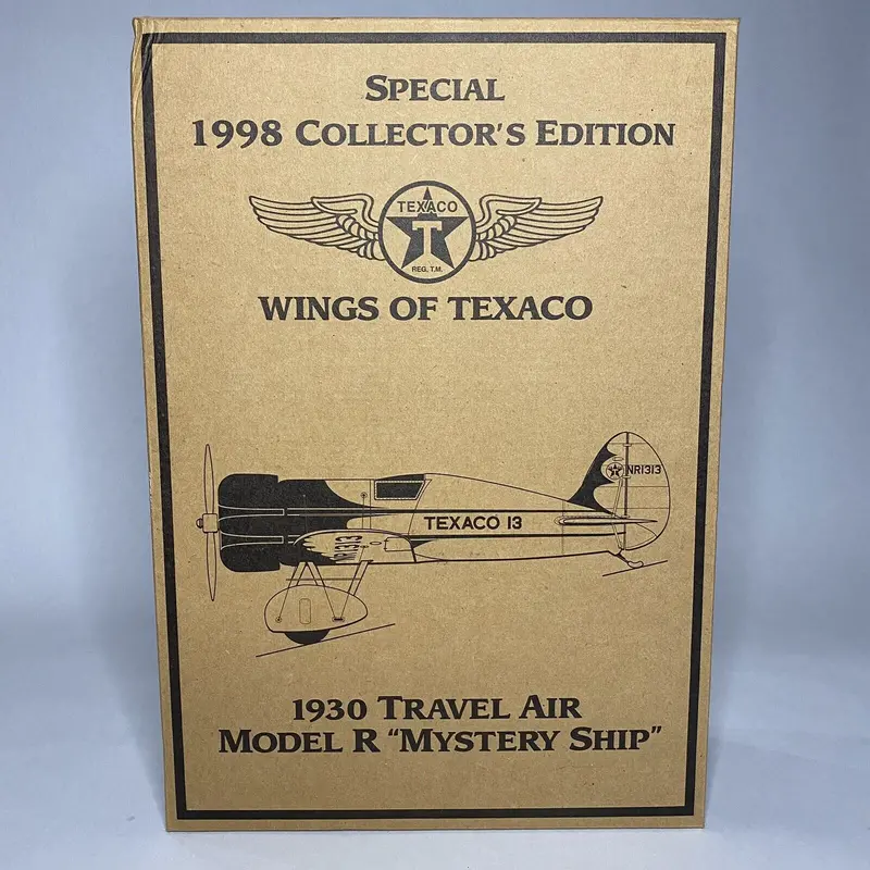 Wings Of Texaco 1998 Collector's Edition 1930 Travel Air Model R "Mystery Ship" (Piggy Bank) 1
