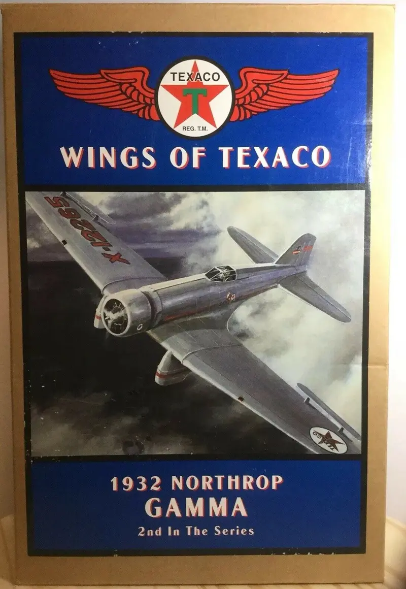 Wings Of Texaco Northrop Gamma (Piggy Bank) 1