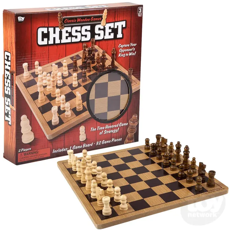 Wooden Chess Set 1
