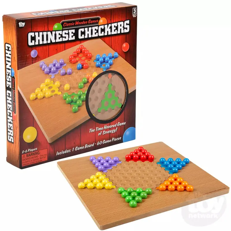 Wooden Chinese Checkers 1