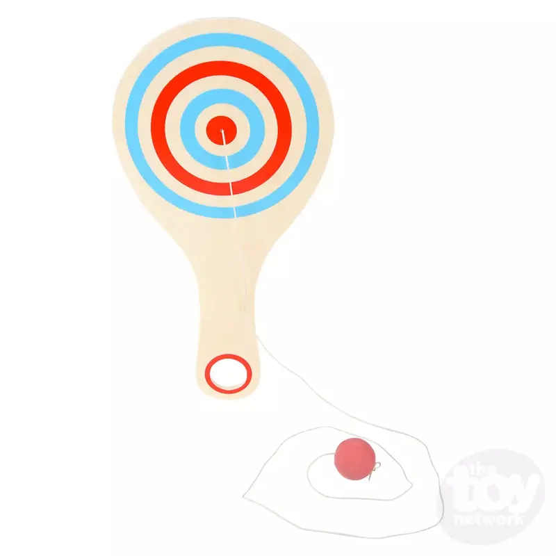 Wooden Paddle Ball 1