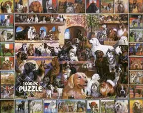 World Of Dogs 1000Pc Puzzle 1