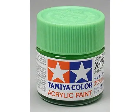 X-15 Light Green Gloss Finish Paint (23Ml) 1