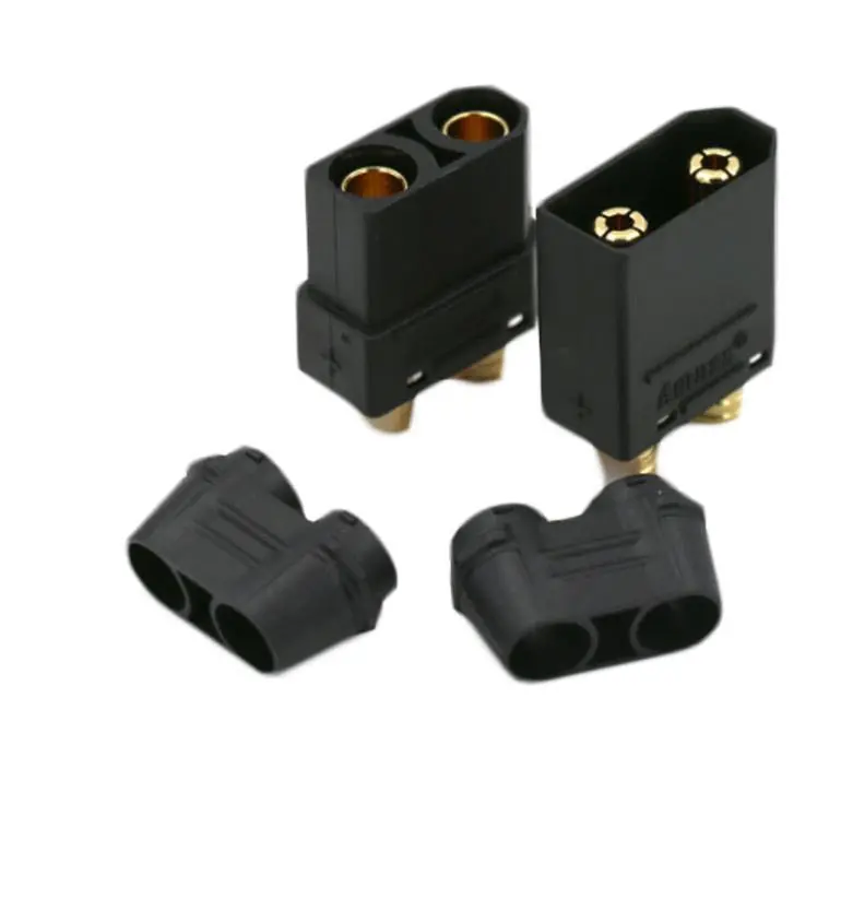 Xt90 Black Connectors (Pair) 1