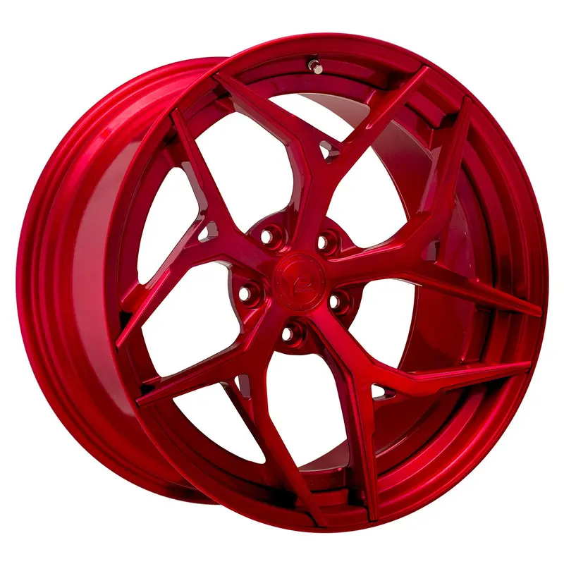 Yido Performance Wheels | Yp 7.2 Forged | Brushed Candy Red 1