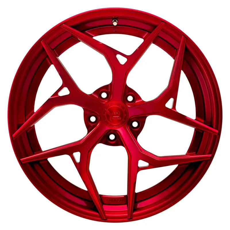 Yido Performance Wheels | Yp 7.2 Forged | Brushed Candy Red 2