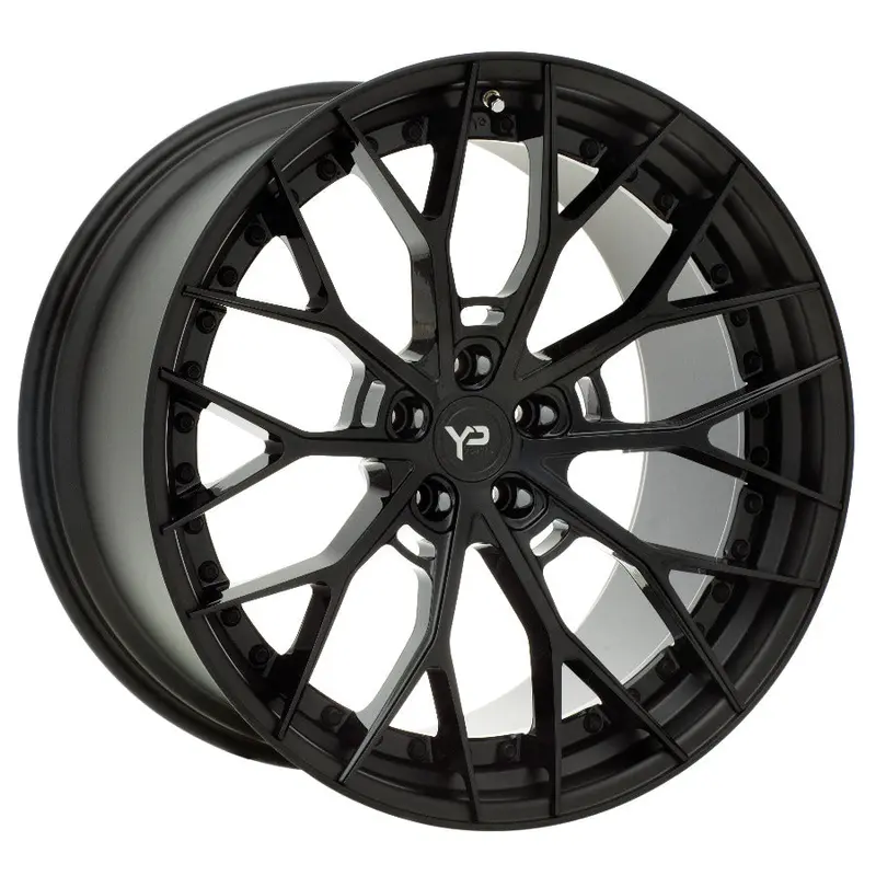 Yido Performance Wheels | Yp 8.2 Forged | Gloss Black/Matte Black Lip 1