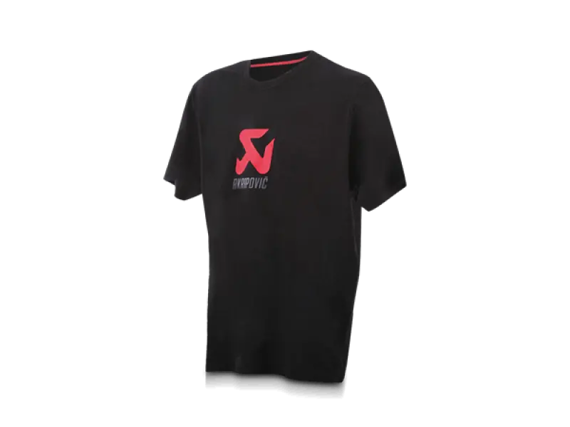 Akrapovič Men’S Black Logo T-Shirt – Size Xxl 1
