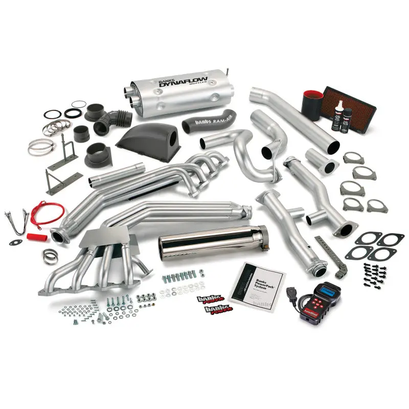 Banks Powerpack System With Automind Tuner – 2001–2003 Gm 8.1L Gas Engines (W20/W22 L-Exit) 1