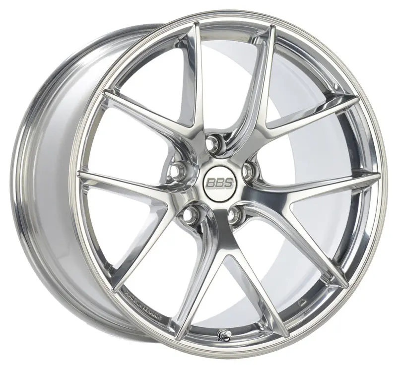 Bbs Ci-R Forged Alloy Wheel — 19X10", Et46, Ceramic-Polished Finish 1