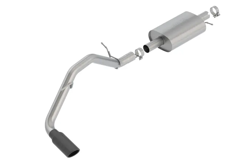 Borla 2019 Ford Ranger Xl/Xlt/Lariat 2.3L 2/4Wd Wb S-Type Catback Exhaust W/ Blk Chrome Tip 1