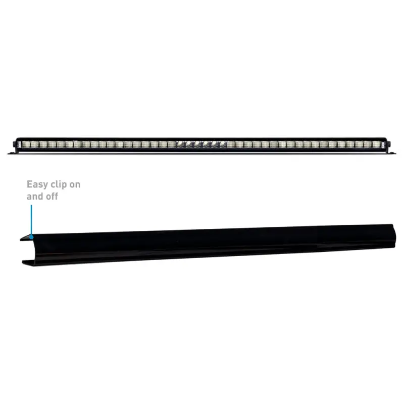 Borne Off-Road Single-Row 40-Inch Led Light Bar Protective Cover – Matte Black Finish 1