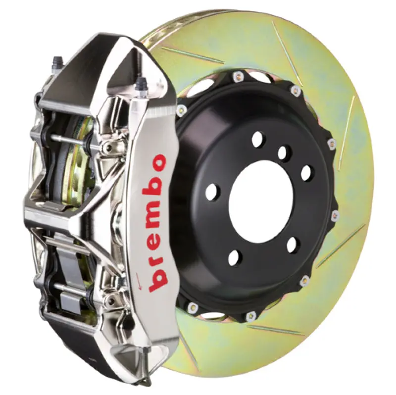 Brembo 92-00 Viper Rt-10/Gts Front Gtr Bbk 6 Piston Billet 380X32 2Pc Rotor Slotted Type1 - Nickel 1
