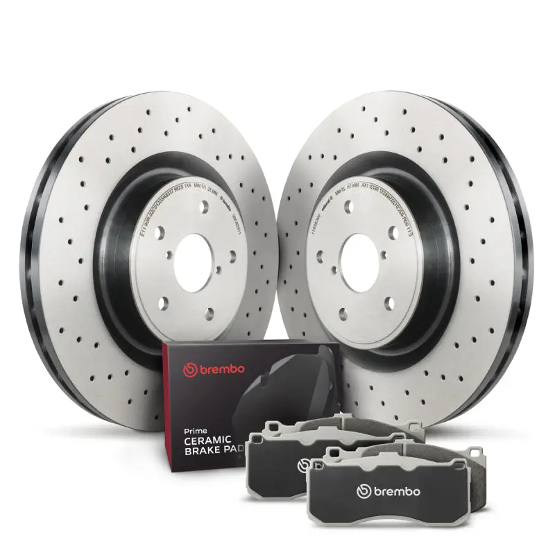 Brembo Front Brake Kit For 2005–2008 Ford F-250/F-350 Super Duty (Oe Replacement) 1