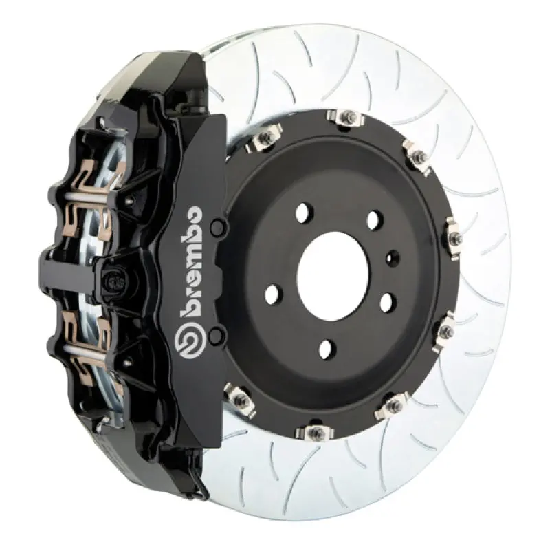 Brembo Gt Big Brake Kit For Tesla Model 3 (2018+) – Front, 6-Piston Calipers, 380X34Mm Two-Piece Slotted Rotors 1