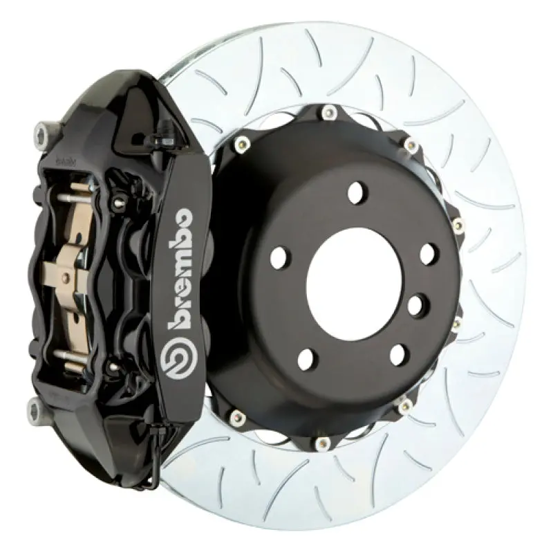 Brembo Gt Big Brake Kit — Rear, 380X28Mm Two-Piece Slotted Rotors & 4-Piston Calipers For 2001–2004 Porsche 996 C4S 1