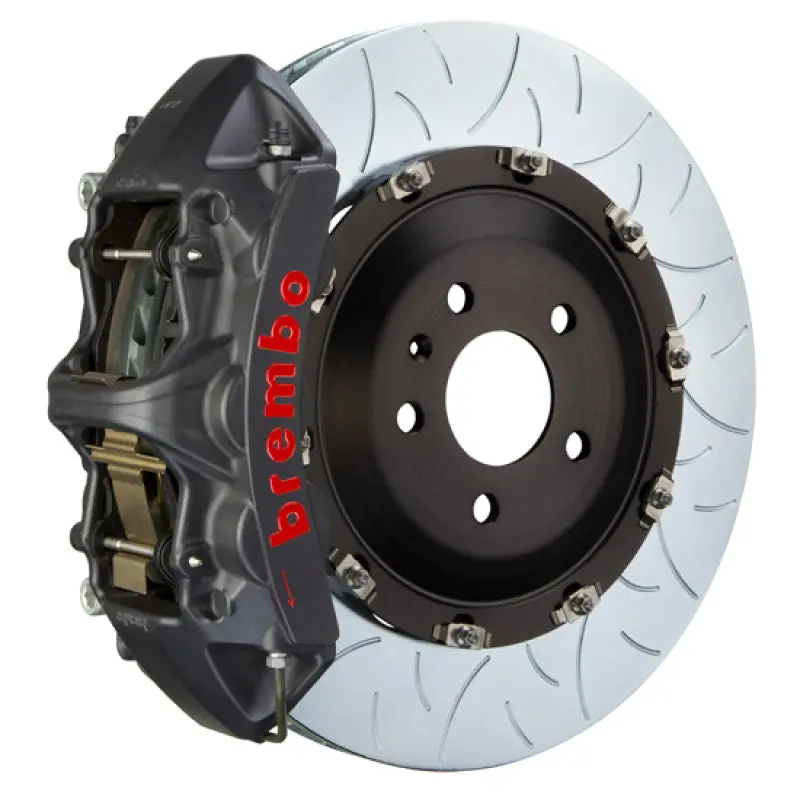 Brembo Gts Big Brake Kit – Front 405X34Mm Slotted Two-Piece Rotors, 6-Piston Calipers, For 2018+ Audi Rs5 1