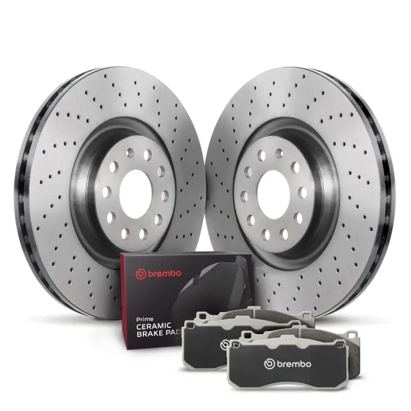 Brembo Oe-Style Front Disc Brake Kit For 2000–2004 Ford Focus 1