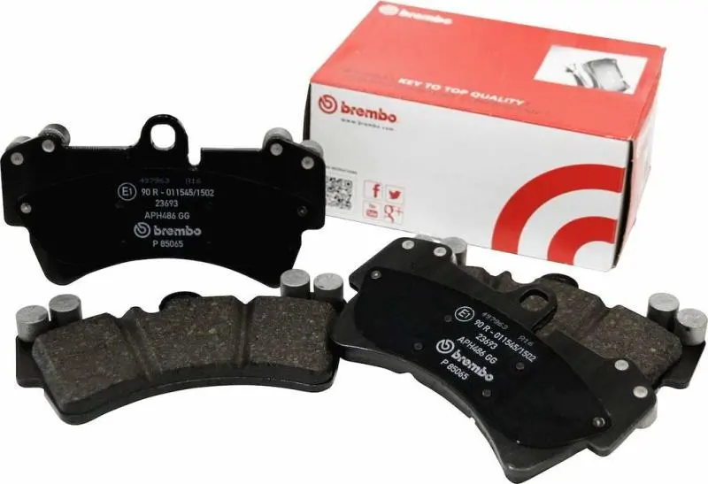 Brembo Premium Ceramic Rear Brake Pads For 2002–2004 Mercedes-Benz C32 Amg 1