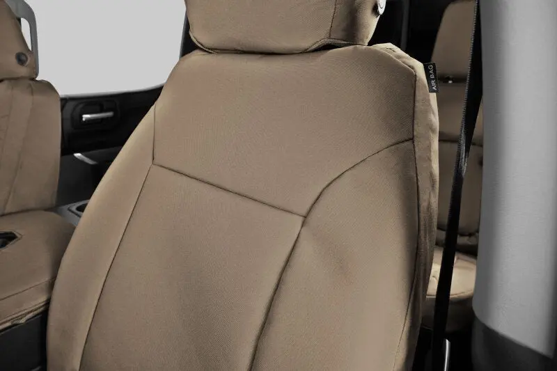 Covercraft Endura Precisionfit Custom Seat Covers – Second Row For 2016–2024 Honda Ridgeline (Tan/Tan) 1