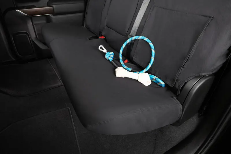 Covercraft Polycotton Seatsaver Covers — Custom Fit For 2021–2023 Ford Bronco Second Row — Charcoal 1