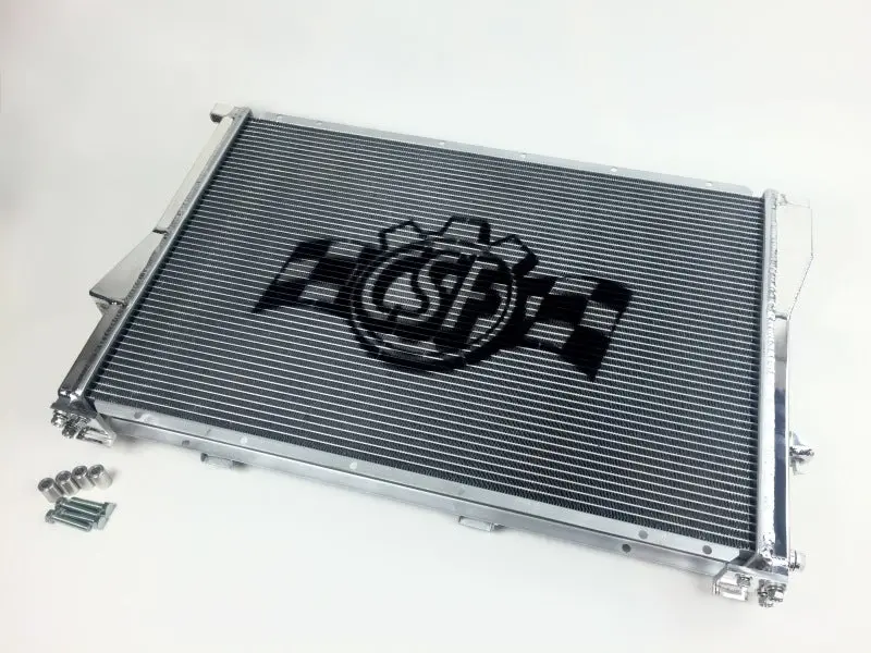 Csf High-Capacity Radiator For Bmw E39 M5 (1999–2003) & E39 540I (1995–2003) – Manual Transmission Fit; Auto-Compatible With Modified Drain Plug 1