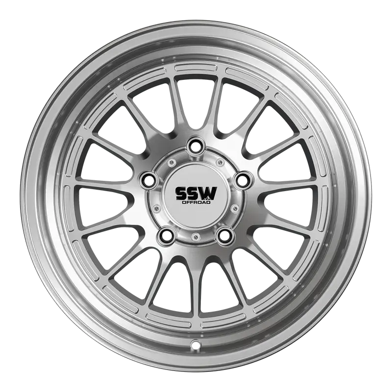 Dakar Machined Silver Alloy Wheel – 17×9.0 1