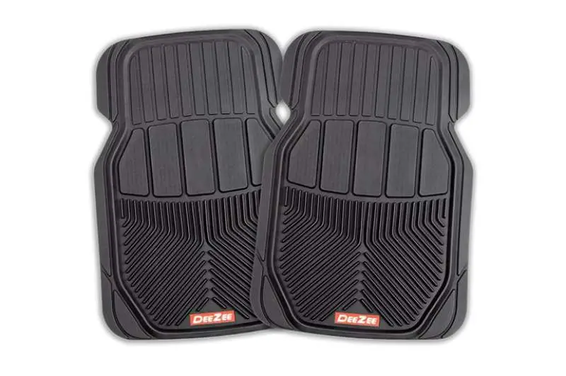 Deezee All-Weather Front Floor Mats – Universal Fit, Two-Piece Set 1