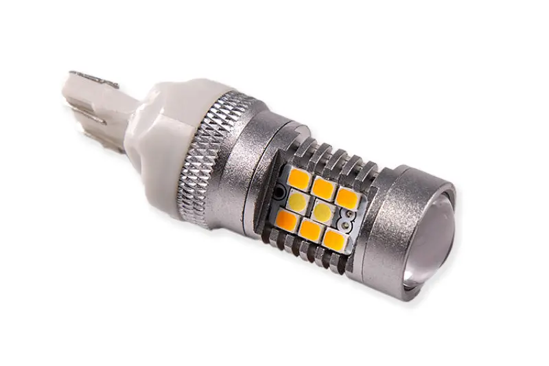 Diode Dynamics Hp24 Led Switchback Bulb – 7443 Base, Cool White/Cool Amber, Single Unit 1