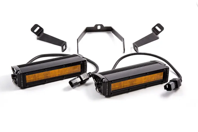 Diode Dynamics Ss6 Amber Led Driving Light Kit For 2015+ Subaru Wrx 1
