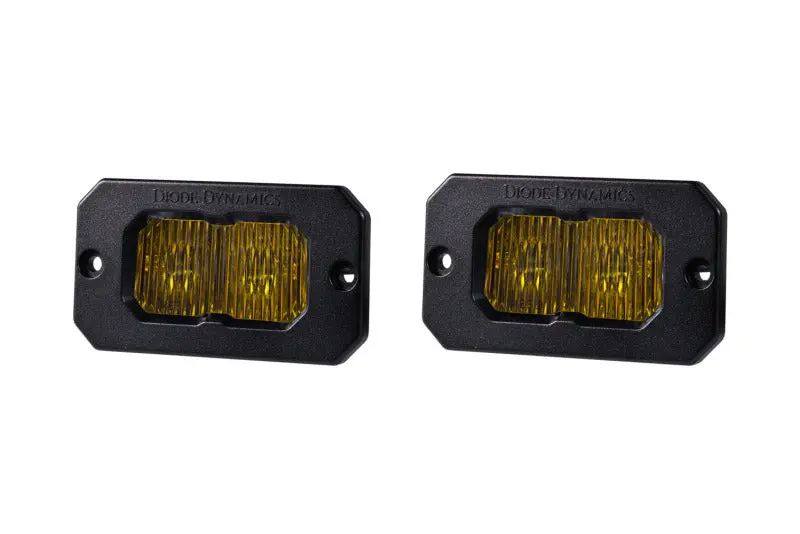 Diode Dynamics Stage Series 2 Led Fog Pods – Yellow Flush-Mount Pro Kit With Adaptive Beam Logic (Pair) 1