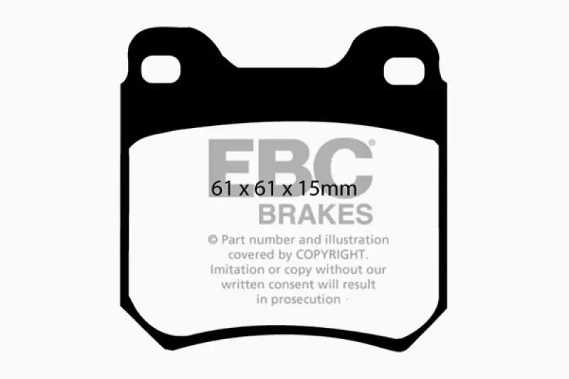 Ebc 2000 Saturn Ls2 3.0L Bluestuff Rear Brake Pads 1